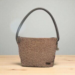 The Sak Elliot Lucca Purse Brown Boucle Crochet Pasadena Shoulder Bag 8551 Tote